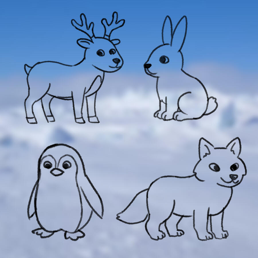 Arctic Animals Pack 2