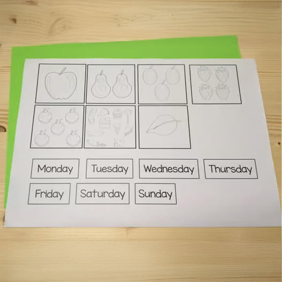 Days of the Week Worksheet